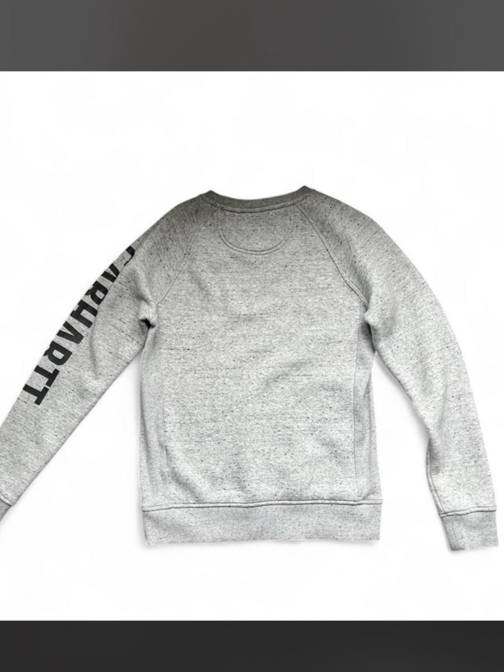 NWOT Carhartt crewneck cozy grey size XS - Picture 3 of 6